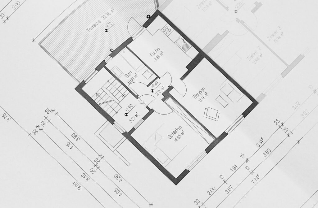 部屋の設計図